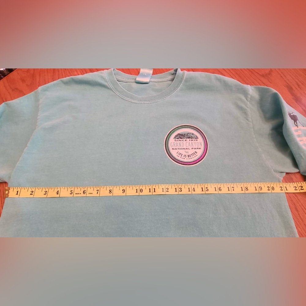 Mint green Long Sleeve Grand Canyon Shirt - Picture 6 of 11